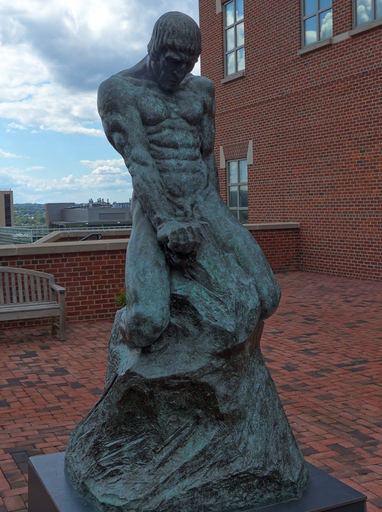 Statue "The Struggle of Elemental Man" by Malvina Hoffman (1936) by bfgb