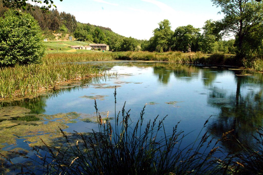 Río Miño, Lagoa de Fonmiñá by Germán Cruces