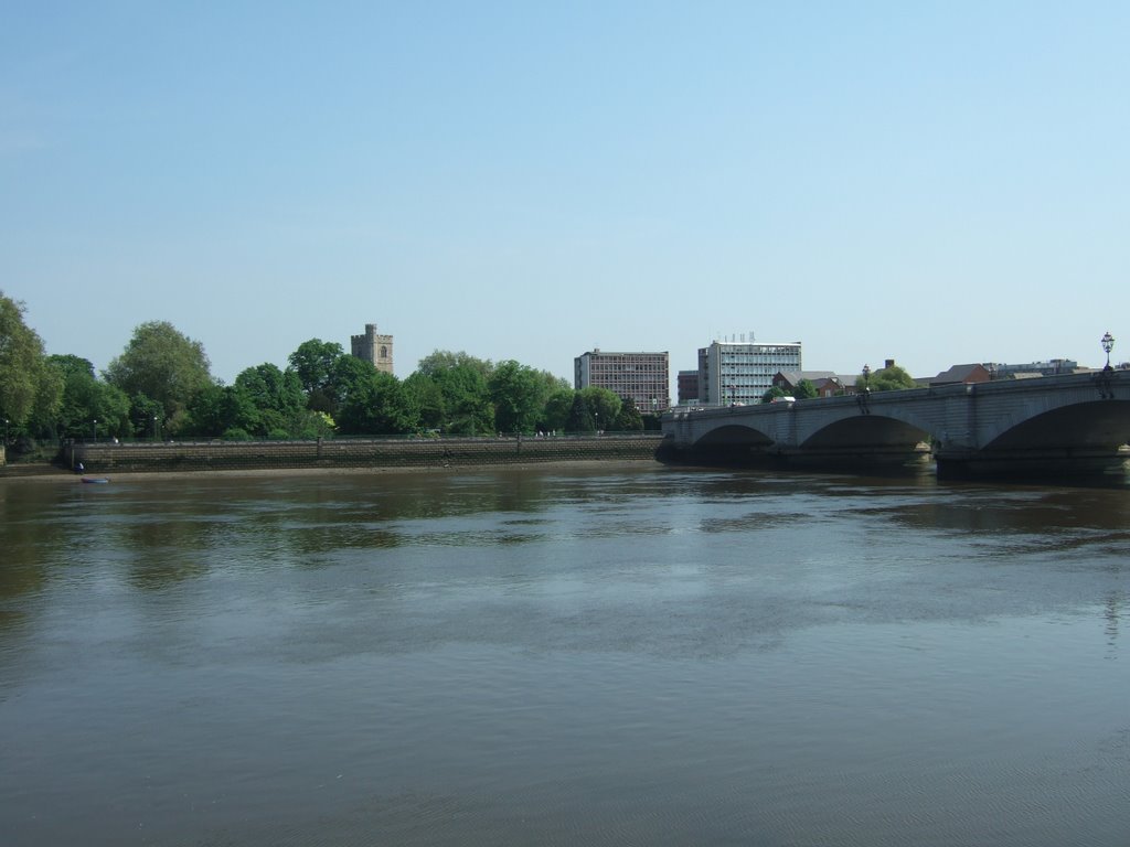 Putney Bridge, Thames, London by Severous