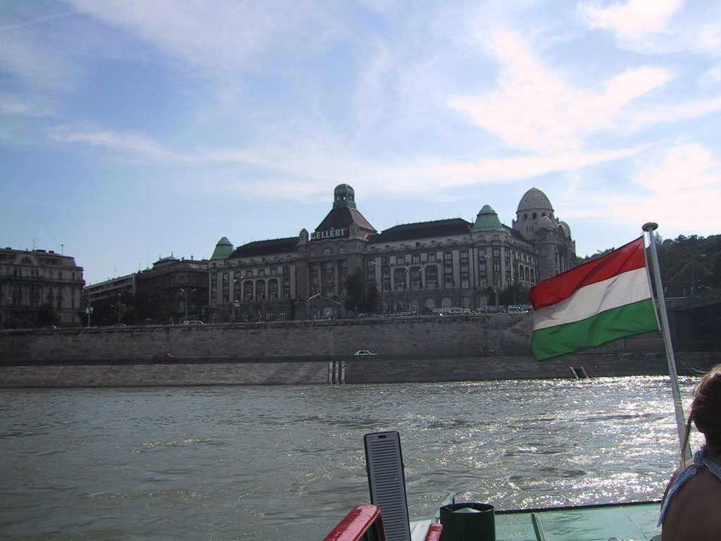 Hotel Gellert seen from the Danube by AndySA