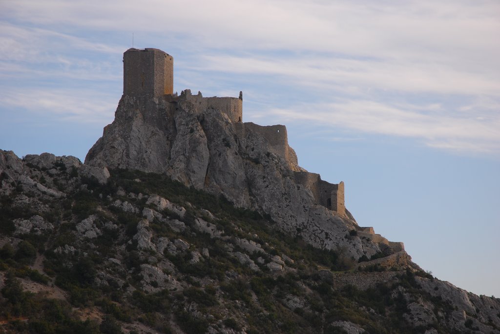 Chateau de Queribus by Nick Hunt