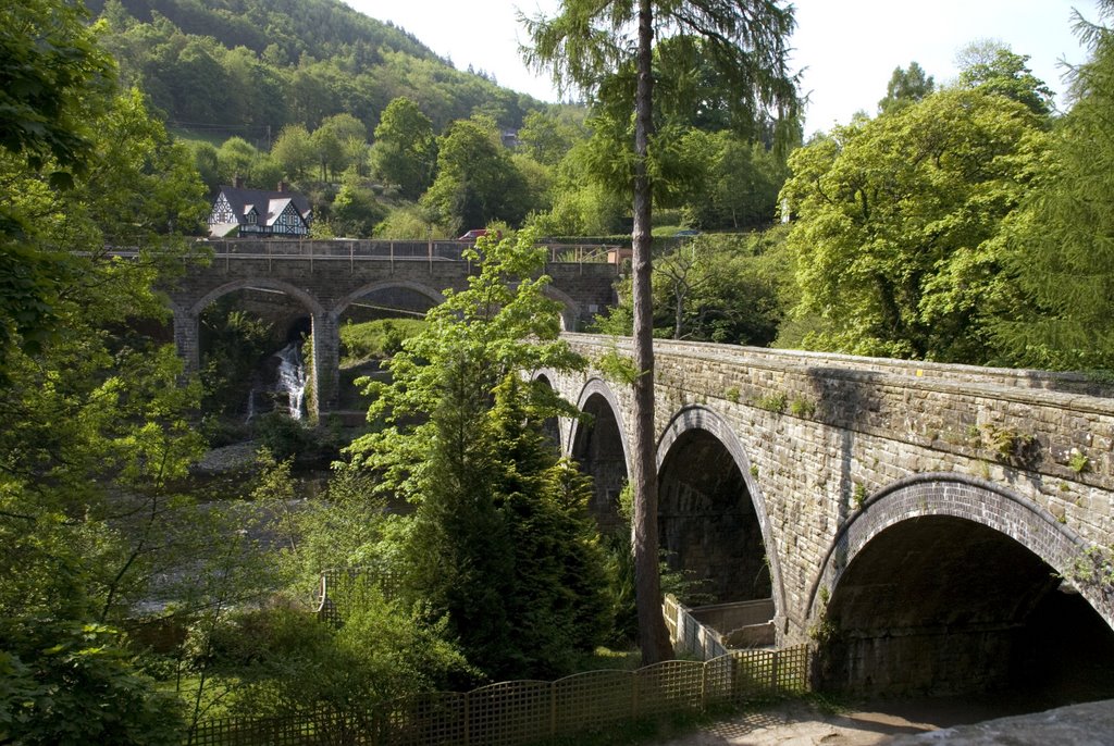 Berwyn Viaducts by Beryl Allcoat