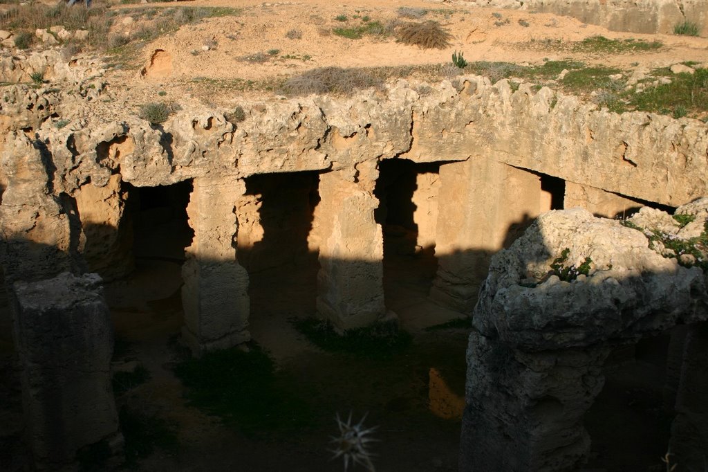 Zypern - Pafos - Königsgraeber by Styve Reineck