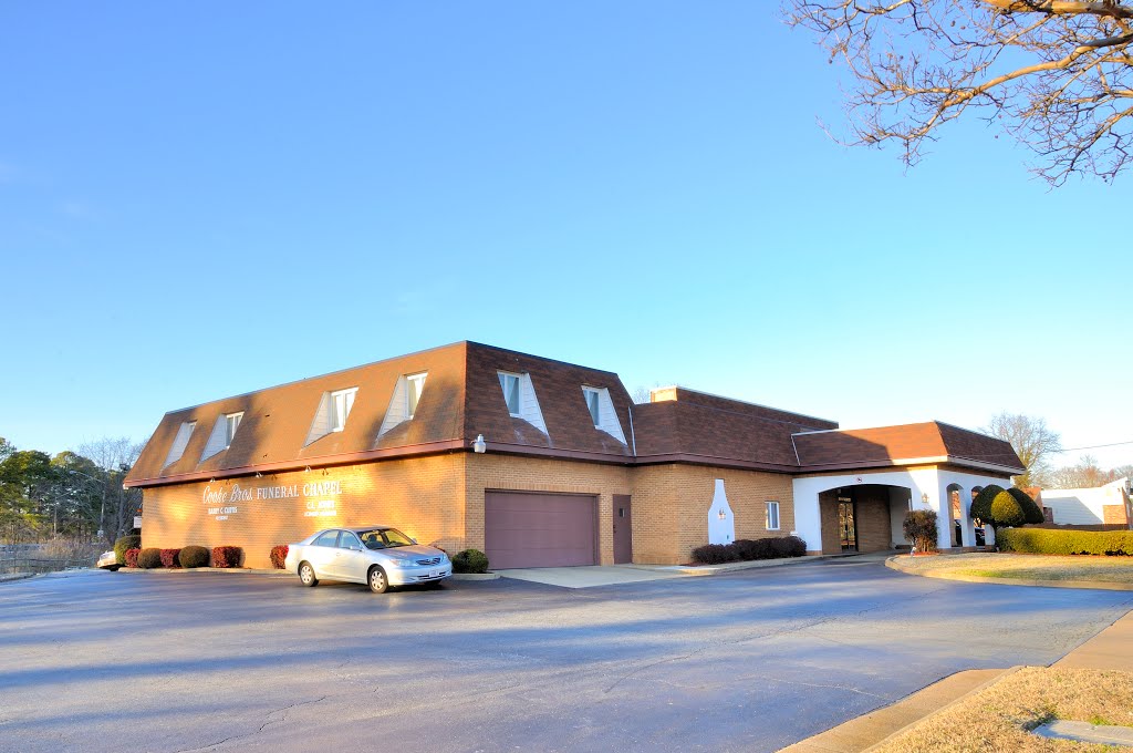 VIRGINIA: NEWPORT NEWS: EAST END: Cooke Bros. Funeral Chapel, 1601 27th Street by Douglas W. Reynolds, Jr.