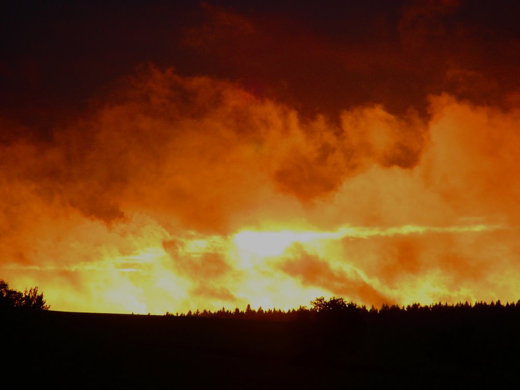 Sonnenuntergang über der Goldenen Höhe by u.h.