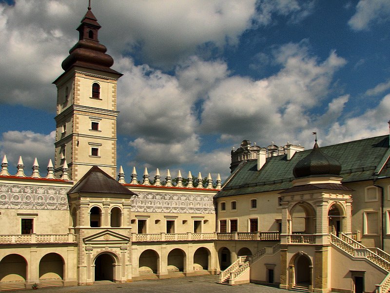 The castle in Krasiczyn by Piotr Cisek