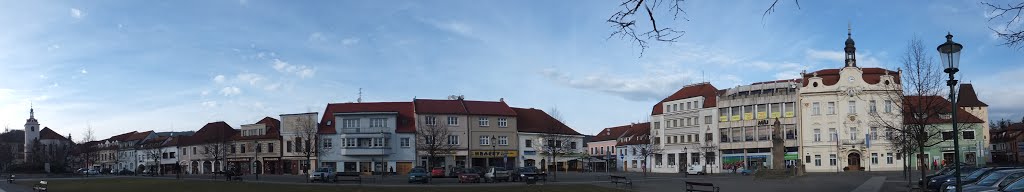 Beroun, Husovo náměstí / Beroun, The Hus´ Square by Zbynda