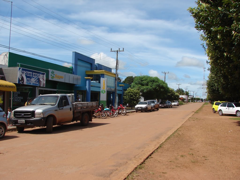 AV. DOS MIGRANTES - Comércios - N. Guarita MT - #dm by dalcio c araujo e marilda beregula