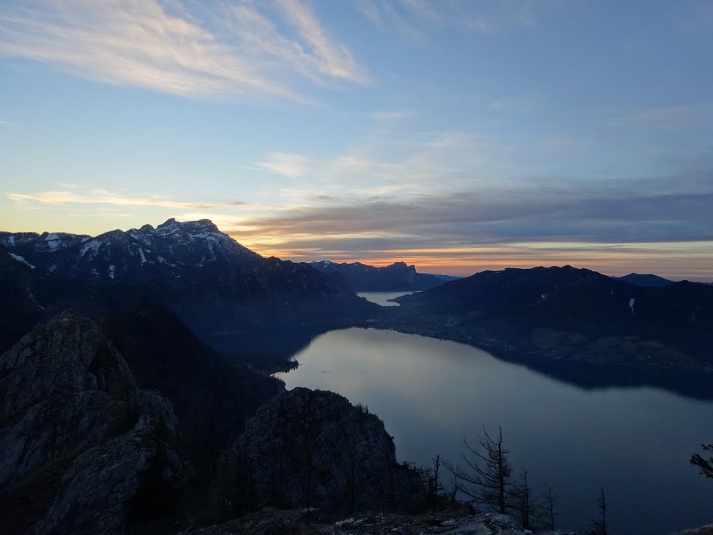 Abendstimmung im Salzkammergut by rotschild