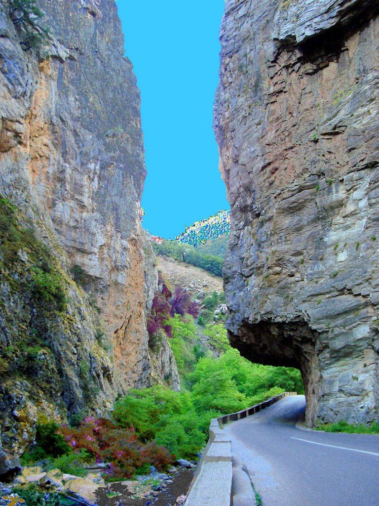 Rocky passage- Evrytania Greece by aris patelos