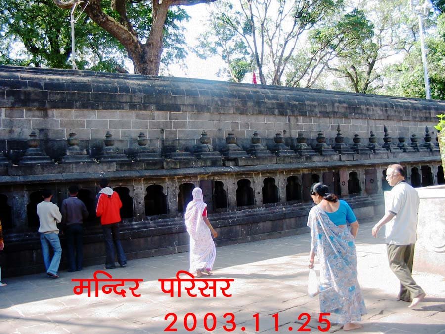 MANDIR OUTSIDE CORRIDOR by rdbansiya