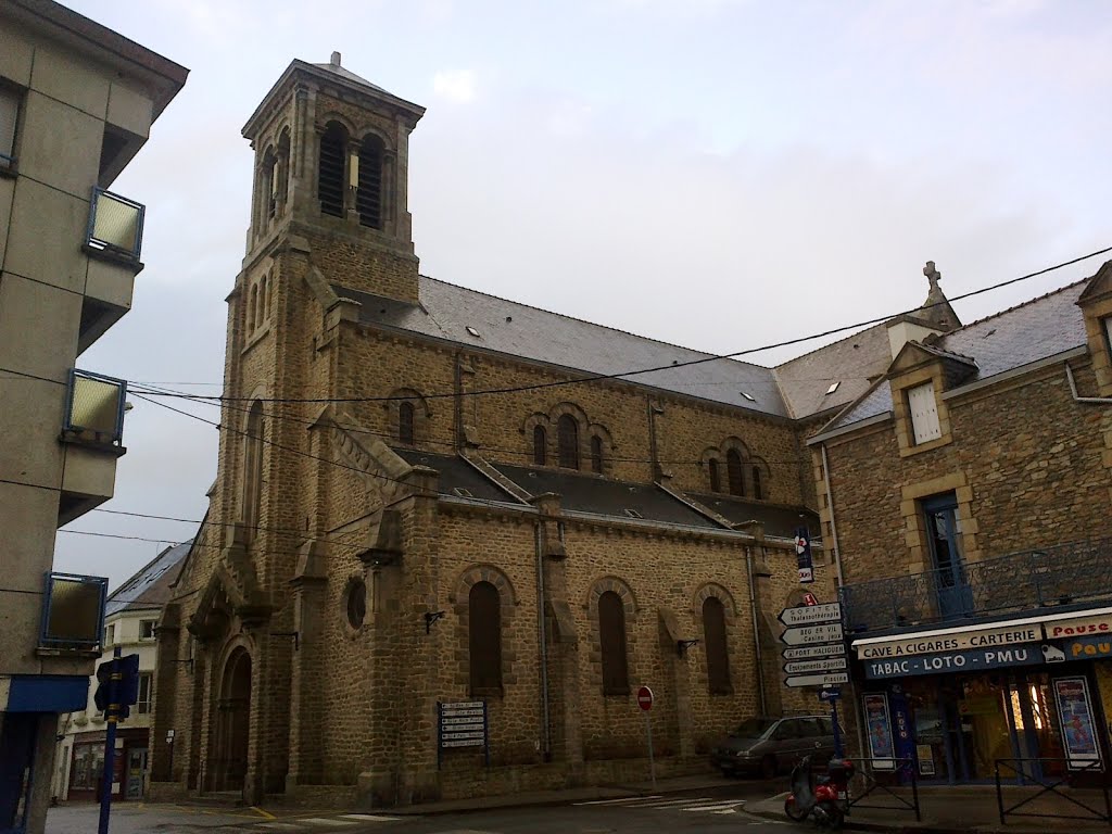 Morbihan Quiberon Notre-Dame Locmaria by rene boulay