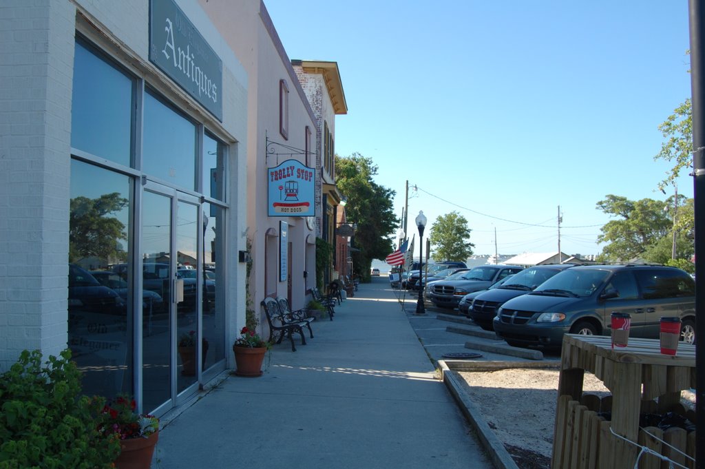 Sidewalk at Howe St. by Scott Hannah