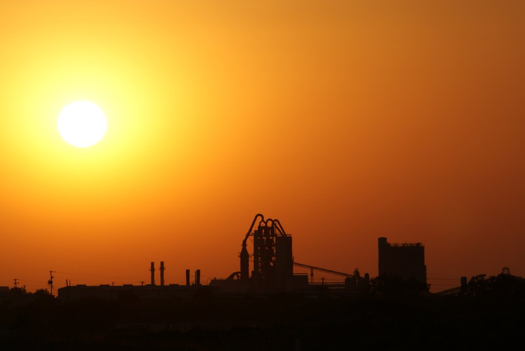 Cement Plant. Buda, Texas by WilliamWebbDesign.com