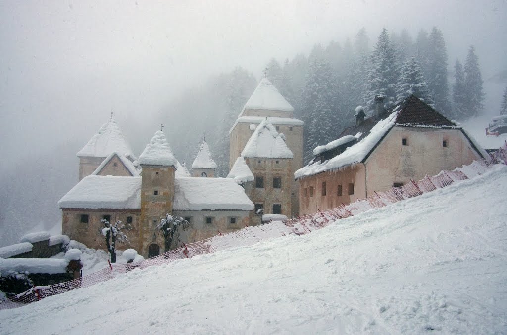 Abandoned church, Val Gardena, Italy by Al-Xander