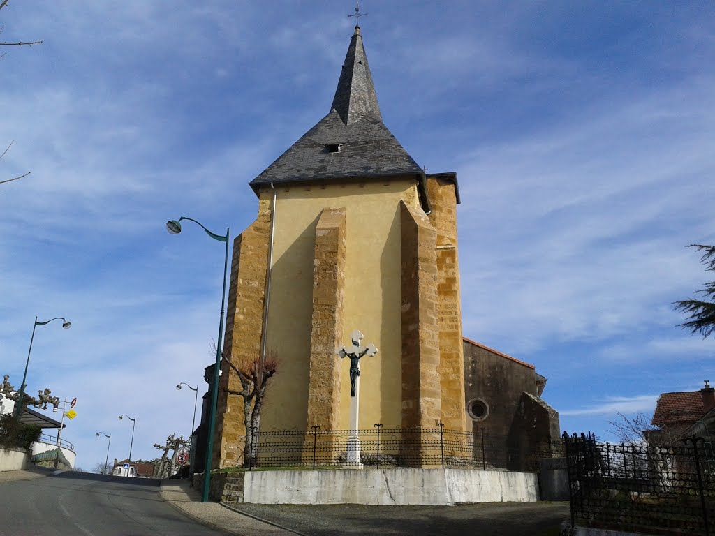 L'église de Lesperon après restauration by jippo