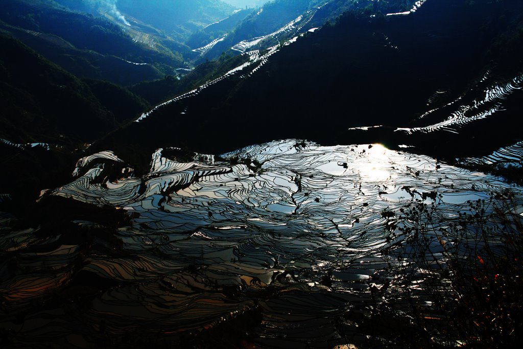 Yuanyang, Honghe, Yunnan, China by Stockton Zhang