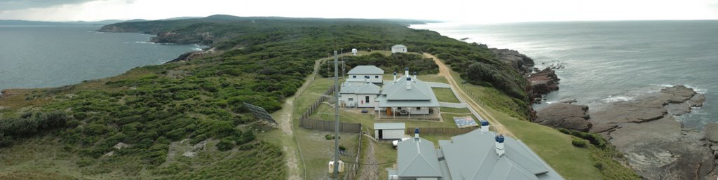 Green Cape, view north from the lighthouse by James Steele