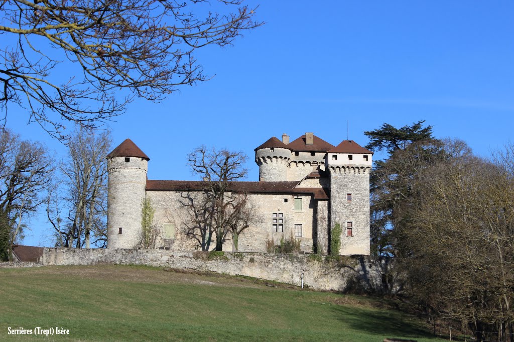 Trept (38) 17 février 2014. Château de Serrières. by nouchetdu38