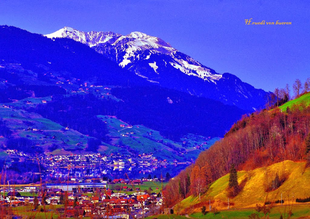 Blick nach Wilen und Pilatus OW Swiss by Ruedi (⊙o⊙)