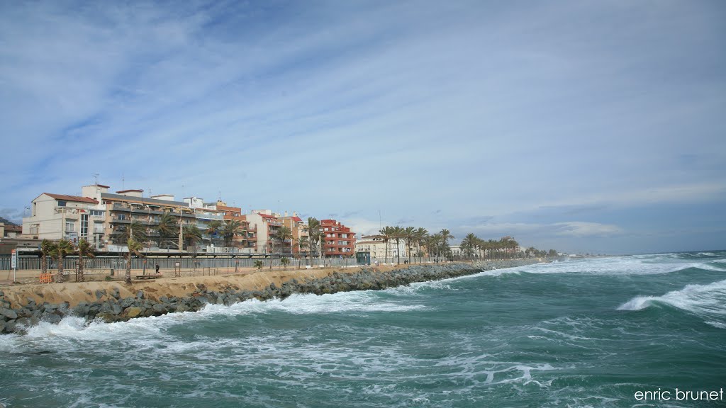 Façana marítima de Vilassar by enric brunet