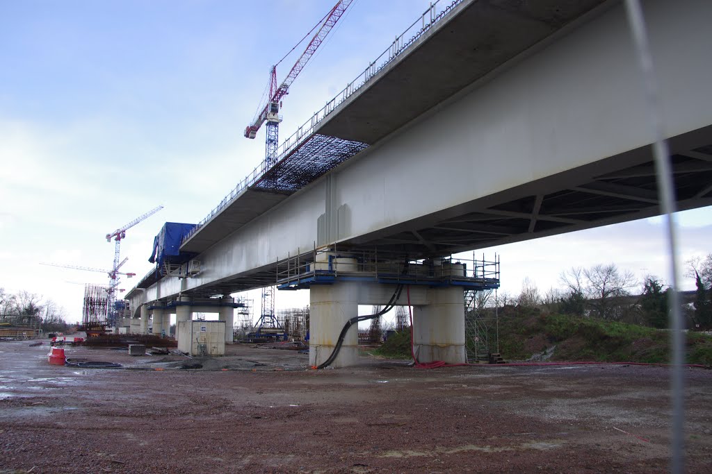 Travaux pour la ligne LGV by André-Charles Vogt