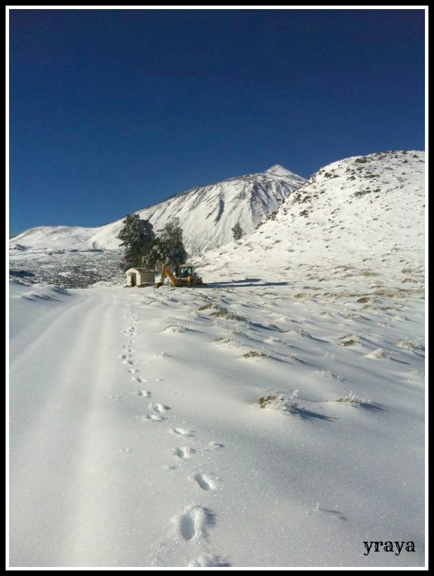 ✲ Haciendo camino atavez de la nieve by Yraya