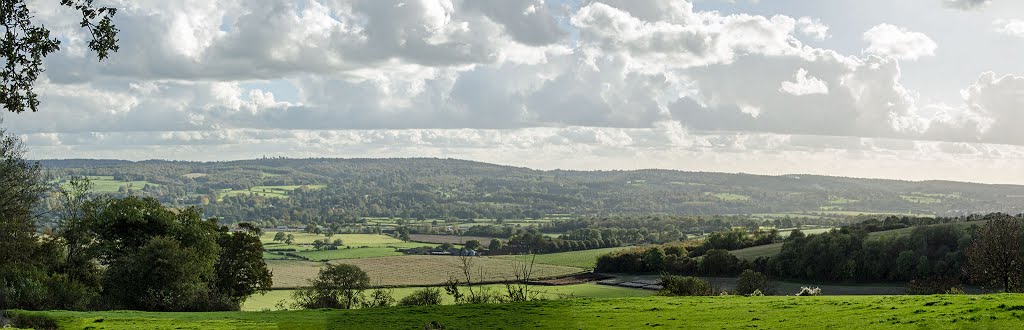 Taken from the North Downs overlooking Brasted in Kent. Those of you with an attention to detail might be able to see the M25 by Mo.Childs