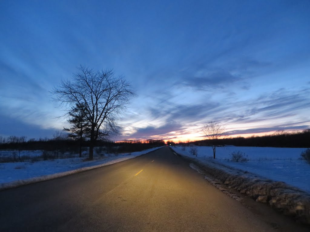 Wilson Road at sunset by UnagiUnagi