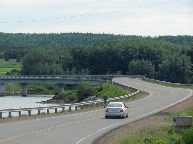 Bridge over Margaree Harbour, Cabot Trail, Cape Breton, NS, Canada. 2011-06-29 by deanstucker