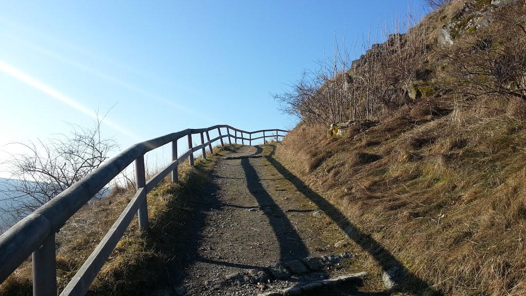 Auf dem Weg zur Burgruine Flossenbürg by David Strempel