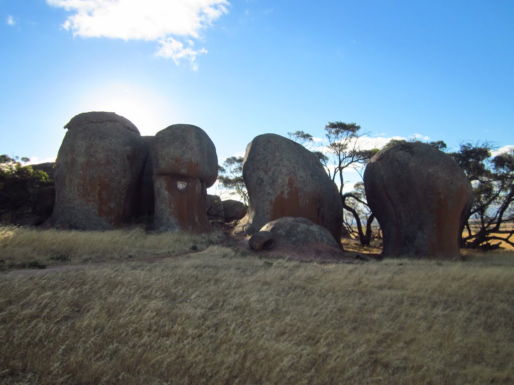 Murphy's Haystacks granite formations near Mortana, SA by Jason Boyd