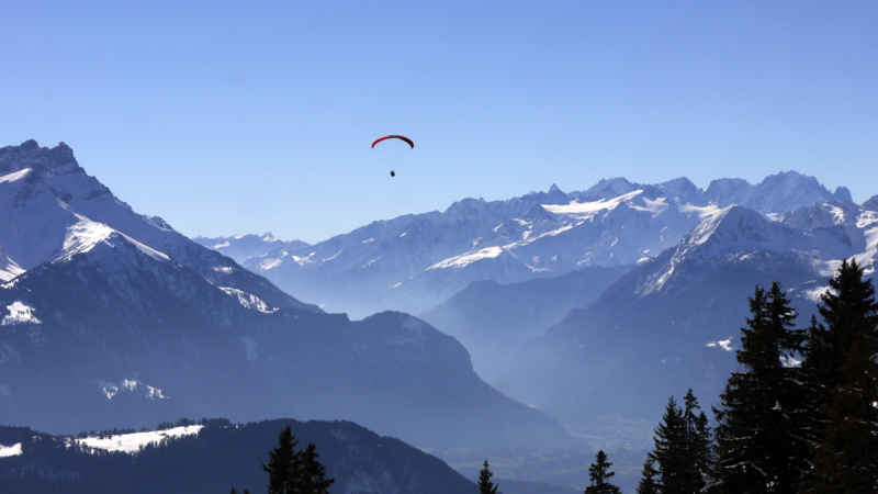 Paraglider by Georg Schreiner