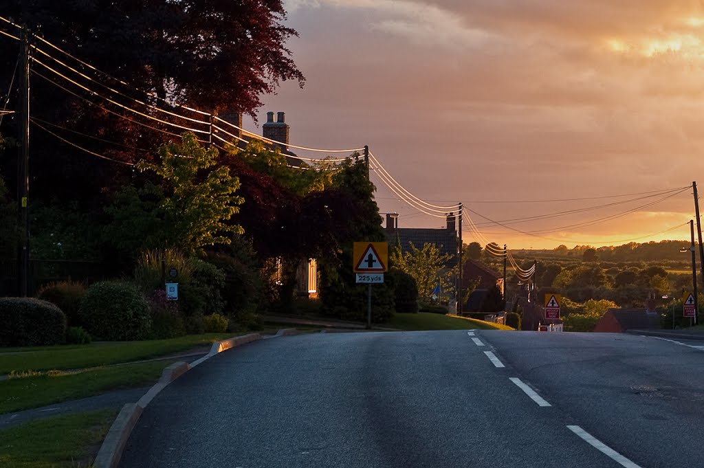 Sunset on the Bourne Road by lionelwilson