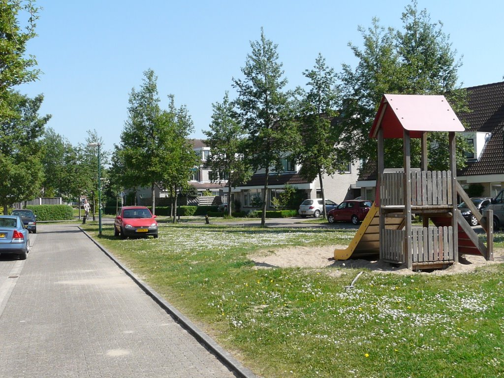 Hof aan de Koopmanserf, zicht op noorden, Houten by David Jimmink