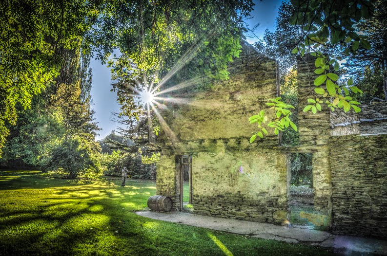 Ruins in Queenstown, New Zealand by Mariamichelle117