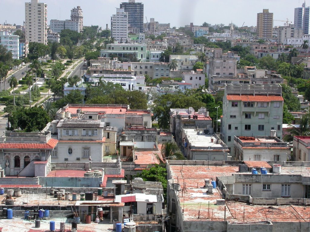 L'Havana Cuba - Vista Da President by Alberto Giuffrida