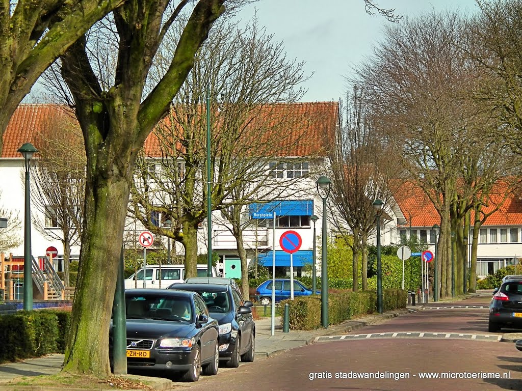 Hert "Witte Dorp" in Eindhoven is een schepping van architect Dudok. Foto van www.microtoerisme.nl - voor al uw gratis stadswandelingen & audiotours by InZicht