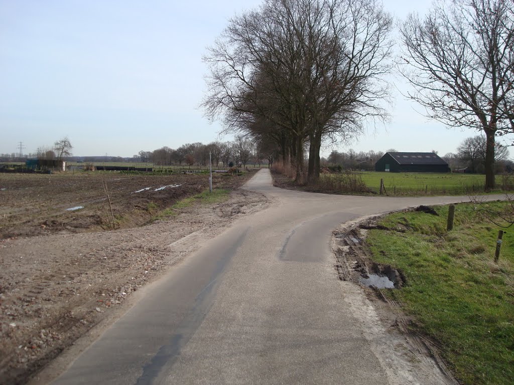 Onna - Onnase Doodweg (begin fietspad naar Nijeveen) by havel-stwijk