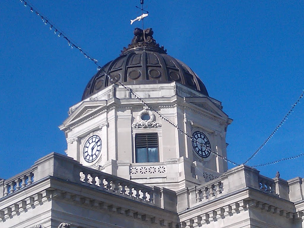 Monroe County Courthouse- Bloomington IN by kevystew