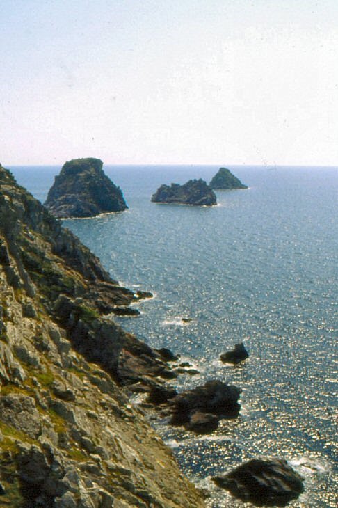 Pointe de Pen Hir, _Old photo_, Bretagne by Wim Janssen