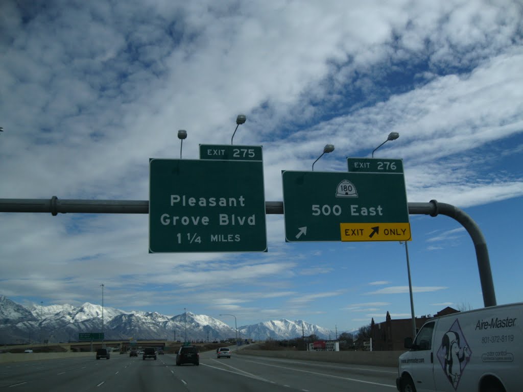 UT-180 and Pleasant Grove Blvd. Signage by Rover_0