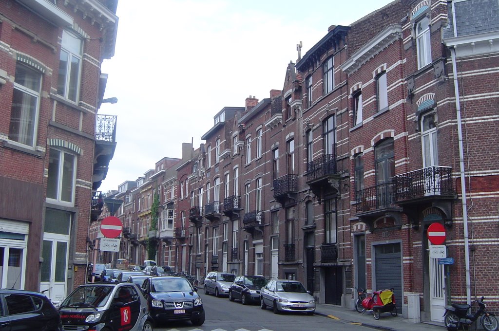 Leuven Frederik Lint straat by Johan Byloos