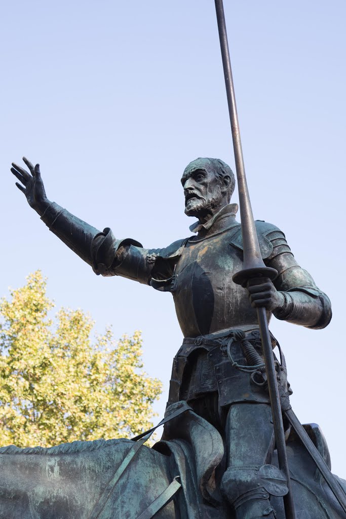 Madrid: Plaza de España - Don Quijote de la Mancha by shmbor