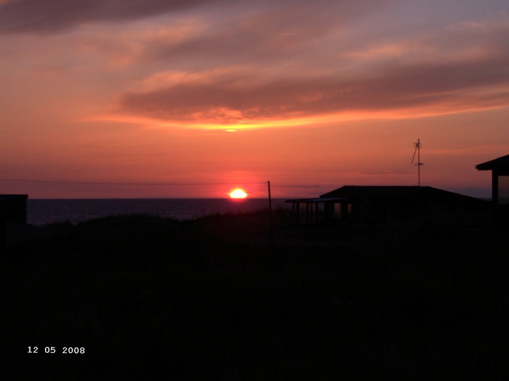 Harrerenden - Sunset - "Touchdown" (Solnedgang) by DL1LAM