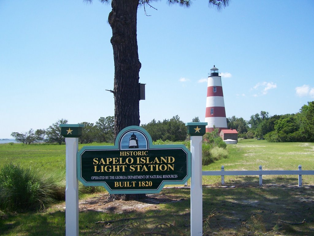 Sapelo Island Lighthouse by Dylan Edward Mulligan