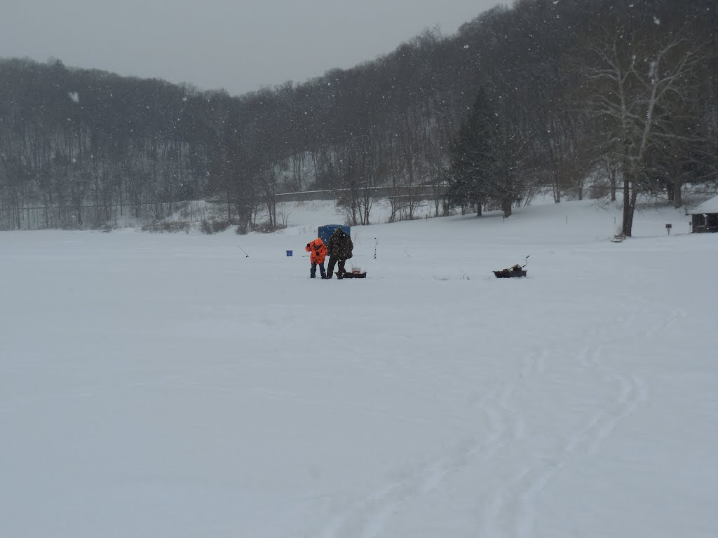 Frozen Brady's Run Lake by Mellow817