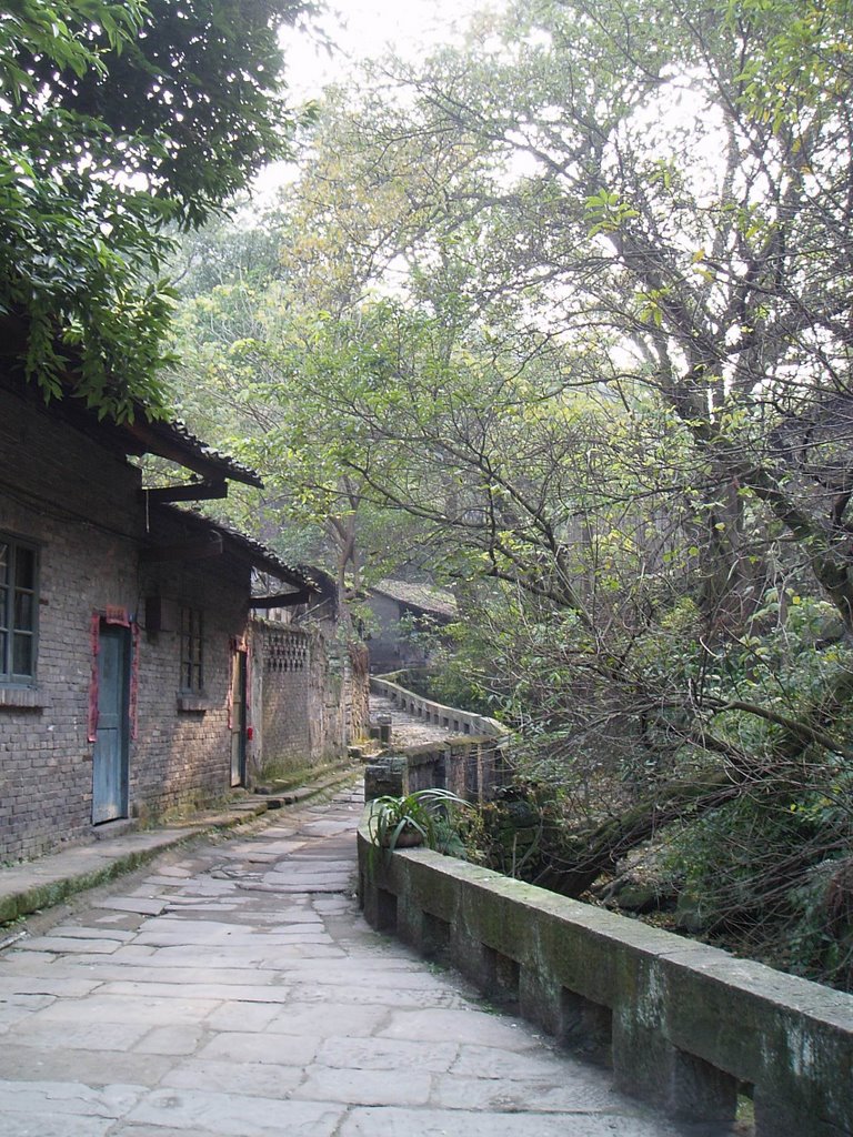 重庆市北碚金刚碑老街(Old Street,Jingangbei ,Beibei,Chongqing City) by 王灿新(Canxin Wang)