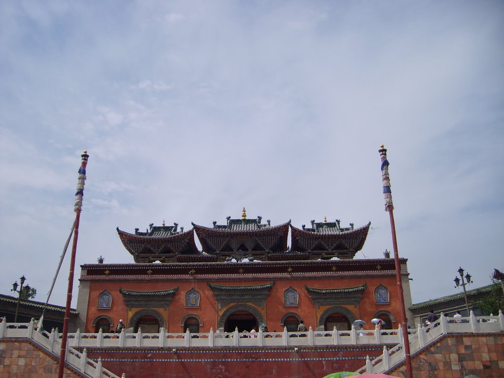 青海省塔尔寺(Taer Temple,Qinghai Province) by 王灿新(Canxin Wang)