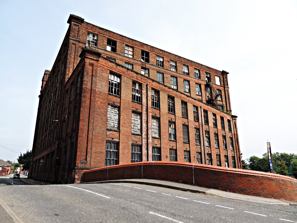 Mather Lane Mill, Leigh by Stephen Oakes